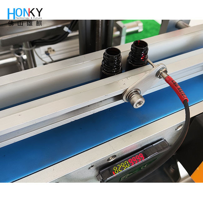 Desktop Conveyor Type cream paste bottle Filling Machine With Q-R pistom pump For Small Batch Bottle Filling