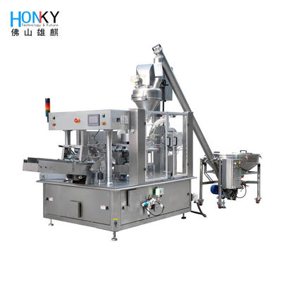 High Speed Rotary Type Automatic Premade Stand up Zipper Pouch Bag Filling Packaging Machine
