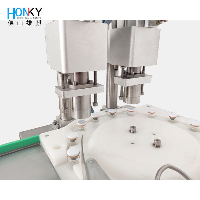 Schreibtisch 10 ml Durchstechmaschine mit 60 bpm Geschwindigkeit und 4-6 kg/cm2 Luftdruck für präzise Abdeckung