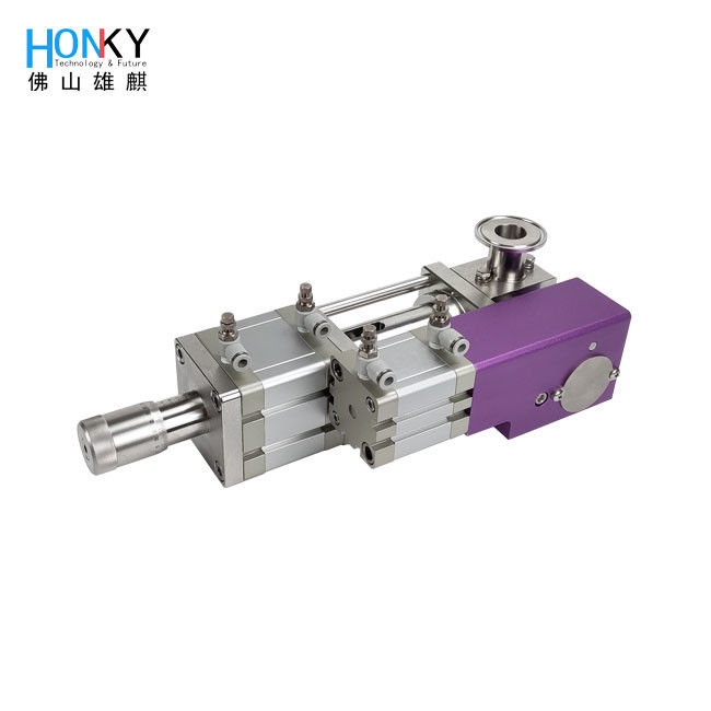 Hohe Viskosität Flüssigkeiten Pneumatische Keramik-Füllpumpe mit hoher Reinheit Keramik und ± 0,5% Genauigkeit für die Verpackungsmaschine Upgrading