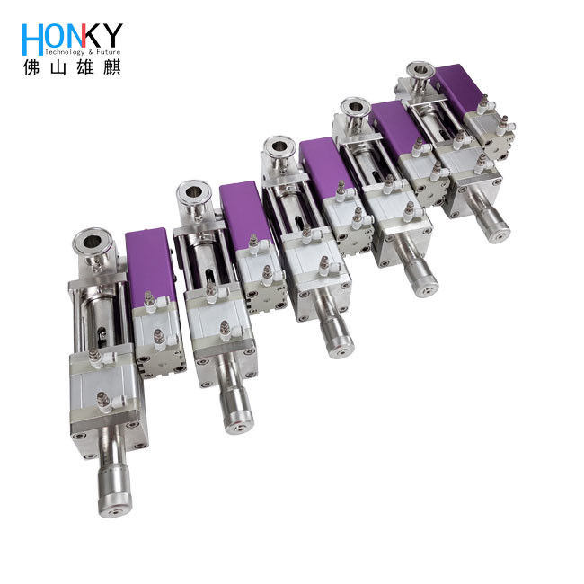 Hohe Viskosität Flüssigkeiten Pneumatische Keramik-Füllpumpe mit hoher Reinheit Keramik und ± 0,5% Genauigkeit für die Verpackungsmaschine Upgrading