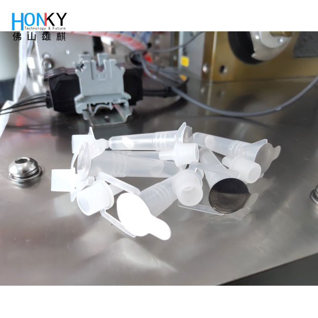 Automatische Virusprobennahme-Rohr-Reagenz-Füll- und Dichtmaschine mit Folie-Dichtungssystem für Probennahme-Rohr-Hochgeschwindigkeits-Verpackung