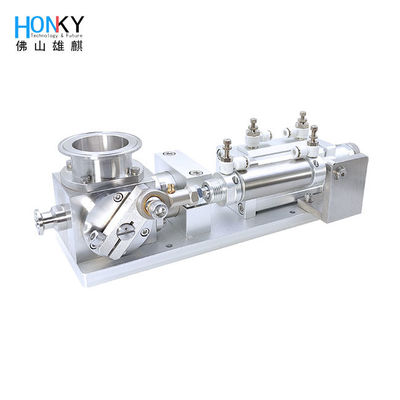 Luftbetriebene Katzenfutter-Katzenstreifen-Verpackungsmaschine mit Keramik-Kolbenpumpe und hoher Geschwindigkeit für die Verpackung von Meet-Marmelade