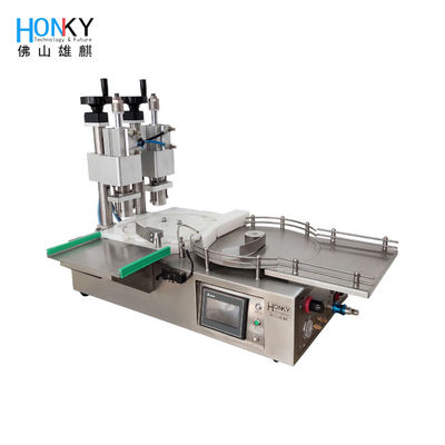 Abfüller Vial Bottle Automatic Capping Machines 22mm Daimeter 60 pro Minute