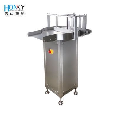 Automatische rotierende Tische Rundflasche Unscrambler Pet Flasche Feeder Sortiermaschine für Füllverpackungsmaschine