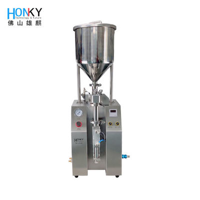Gel-Spritzen-Pasten-Füllmaschine 50w 12ml mit hohe Präzisions-keramischer Pumpe