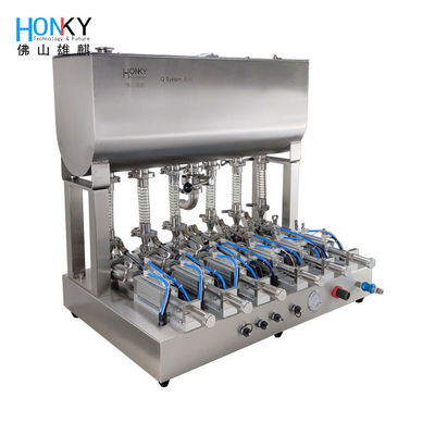Hochgeschwindigkeitsschmiermittel-Füllmaschine 6 Haupt-8000BPH 500W