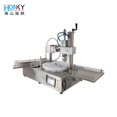Automatisches 10ml Glas Vial Filling Capping Machine 600W 25BPM