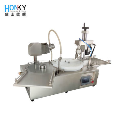 Vial Filling And Capping Machine des ätherischen Öls 20ml PLC-Steuerung für Pharmaindustrie