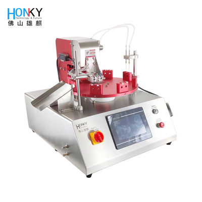 Automatisches Reagens-Rohr-füllende mit einer Kappe bedeckende Maschine mit Pumpe der hohen Präzisions-0.2ml